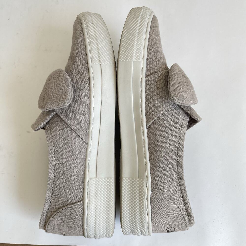Skechers Bow Sneakers Women 7 Shoes Slip On Memory Foam Comfort Loafers - Picture 9 of 11